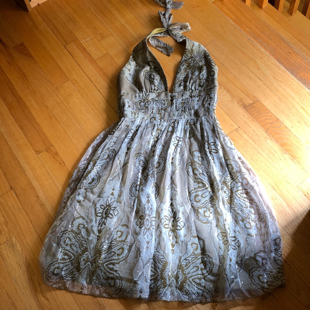 Allen Swartz halter dress